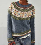 Fiona Women's Jumper | Classic Fair Isle Knit, Cozy and Versatile 5