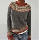 Fiona Women's Jumper | Classic Fair Isle Knit, Cozy and Versatile 8
