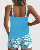 Gina Women's Floral Tankini Swimsuit | Comfortable Fit, Plus Size Swimwear Available 3