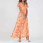 Gina Women's Maxi Dress | Breathable Fabric, Flattering Fit, Summer Ready 0