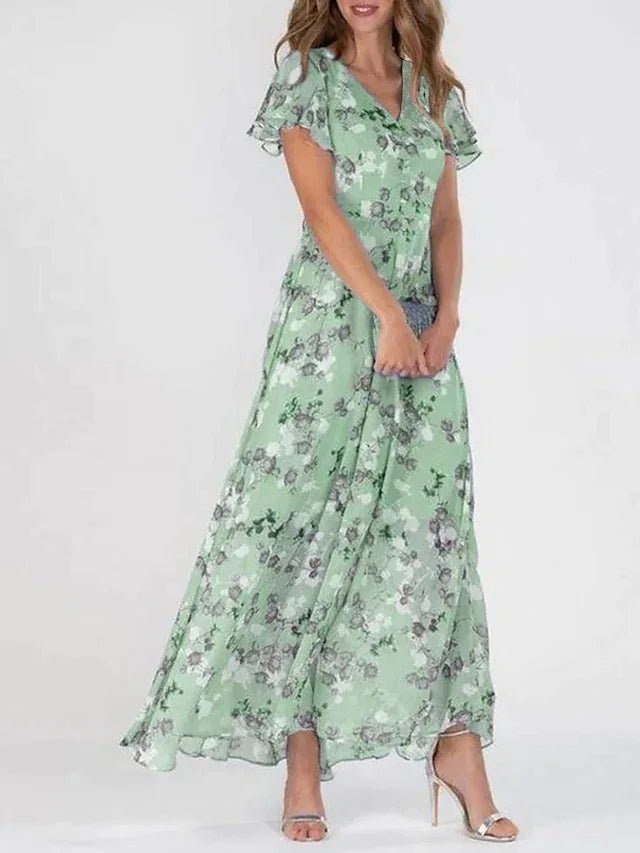Gina Women's Maxi Dress | Breathable Fabric, Flattering Fit, Summer Ready 2