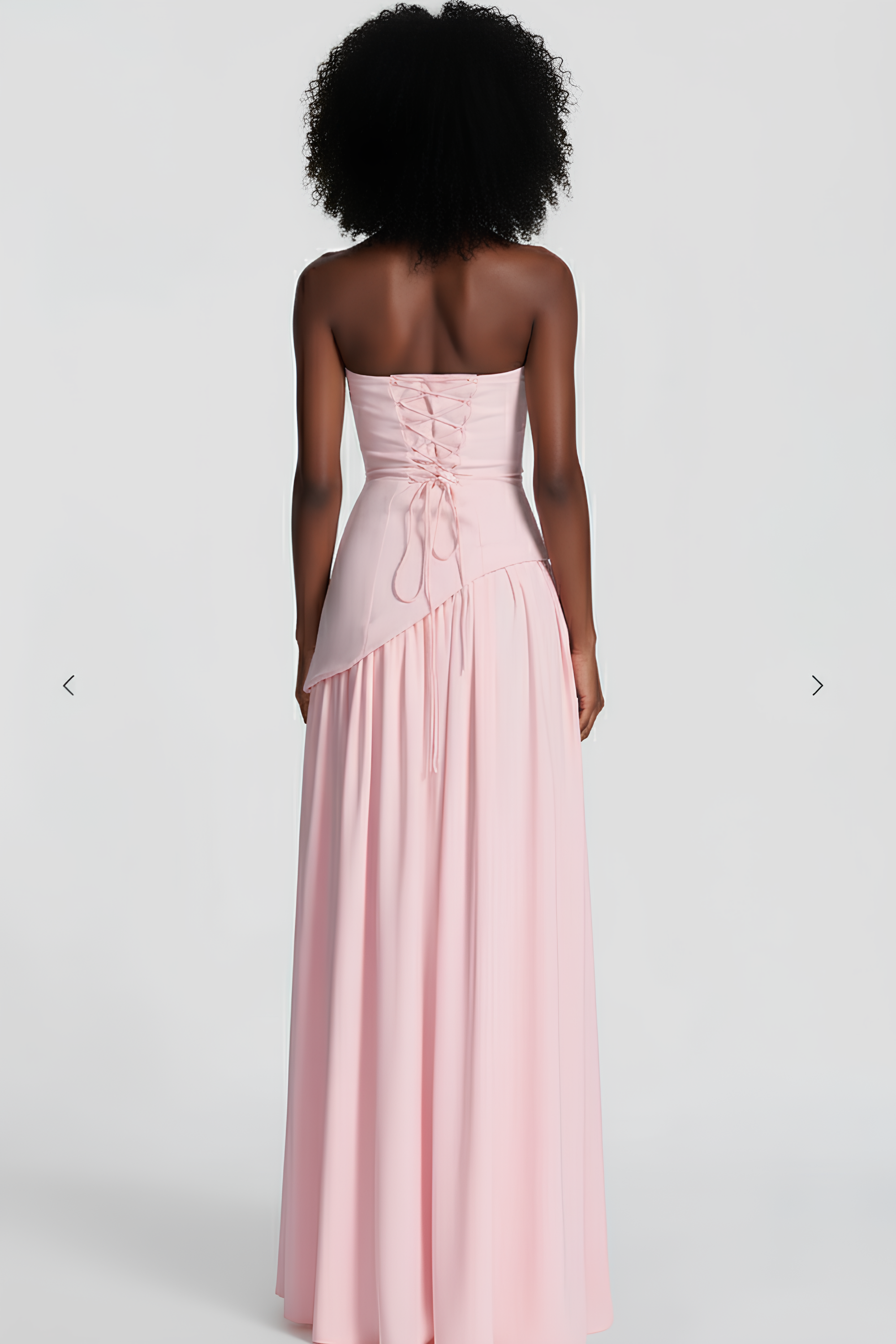 Harriet Women's Cocktail Dress | Asymmetric Crepe and Chiffon Design 8
