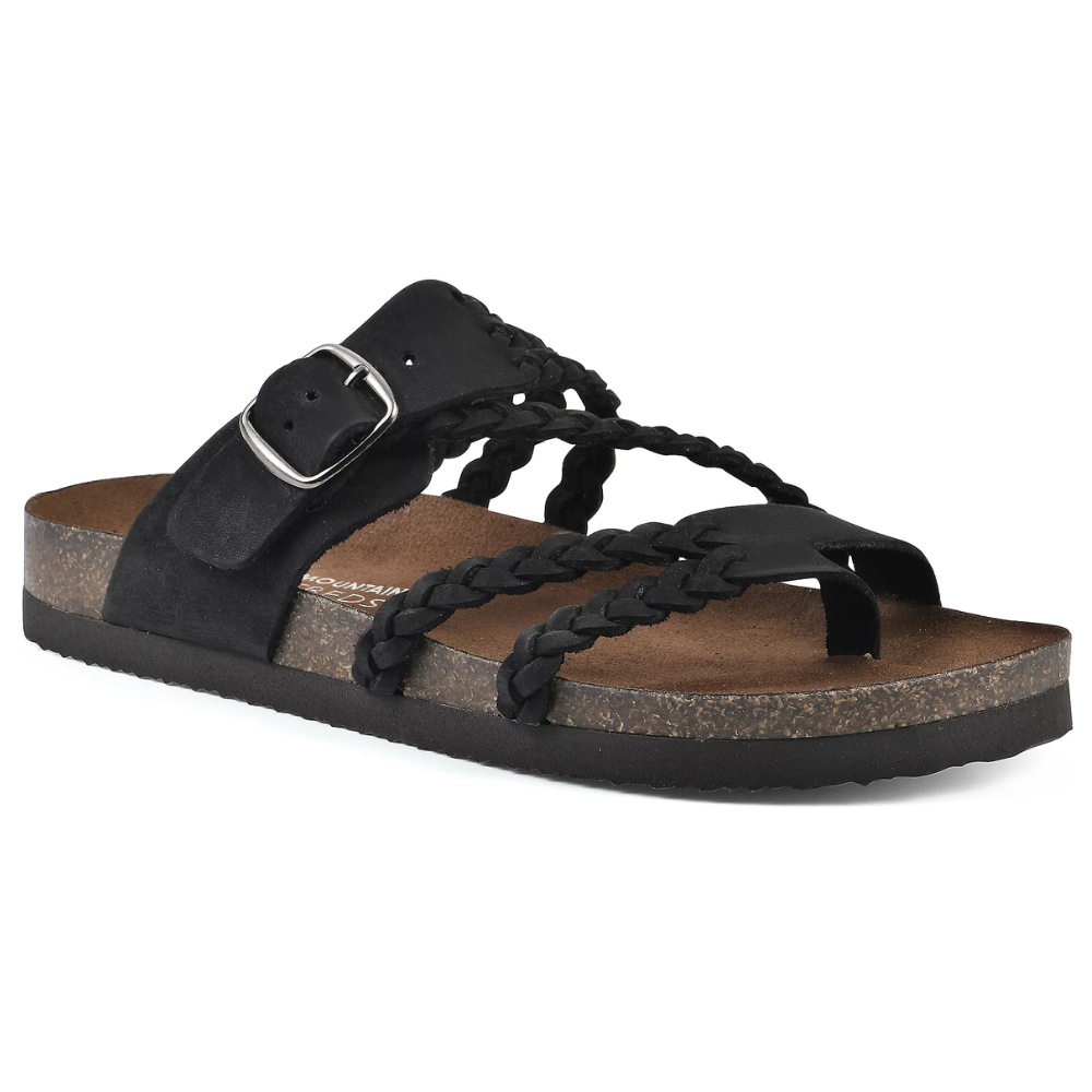 Haven Women's Sandals | Braided Suede Straps, Cork Footbed 6