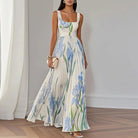 Ivy Women's Maxi Dress | A-Line Fit, Floral Design, Summer Elegance 0