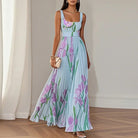 Ivy Women's Maxi Dress | A-Line Fit, Floral Design, Summer Elegance 4