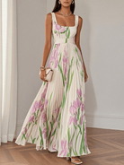 Ivy Women's Maxi Dress | Lightweight Chiffon, Elegant A-Line Design 0