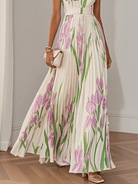 Ivy Women's Maxi Dress | Lightweight Chiffon, Elegant A-Line Design 1