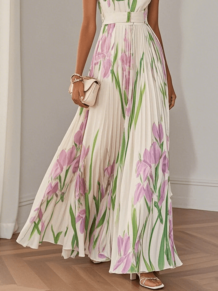 Ivy Women's Maxi Dress | Lightweight Chiffon, Elegant A-Line Design 1