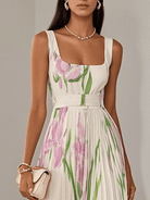 Ivy Women's Maxi Dress | Lightweight Chiffon, Elegant A-Line Design 2