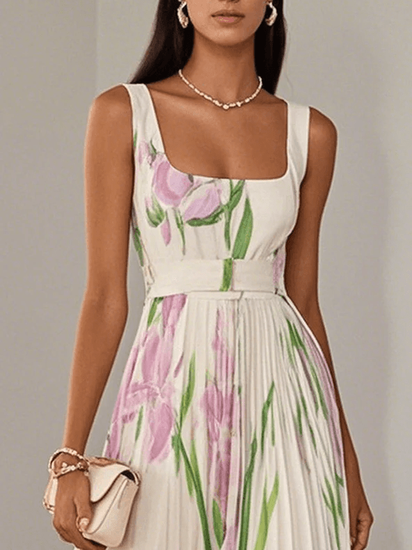 Ivy Women's Maxi Dress | Lightweight Chiffon, Elegant A-Line Design 2