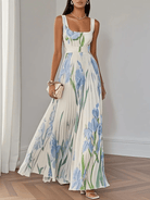 Ivy Women's Maxi Dress | Lightweight Chiffon, Elegant A-Line Design 3