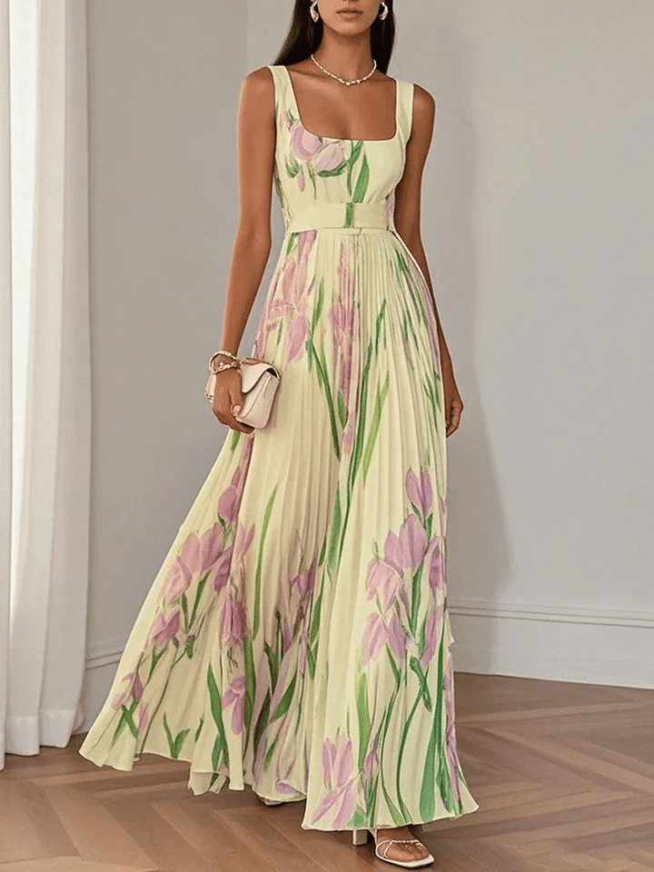 Ivy Women's Maxi Dress | Lightweight Chiffon, Elegant A-Line Design 5