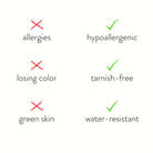 Ivy Women's Necklace | 925 Sterling Silver with Pave CZ Stones, Adjustable Length 5