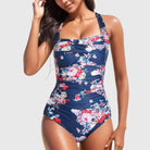 Ivy Women's One-Piece Swimsuit | Tropical Print, Flattering Fit, Plus Size Available 0