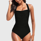 Ivy Women's One-Piece Swimsuit | Tropical Print, Flattering Fit, Plus Size Available 5