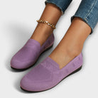 Jade Women's Black Loafers | Cushioned Comfort, Classic Design 2