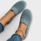 Jade Women's Black Loafers | Cushioned Comfort, Classic Design 4