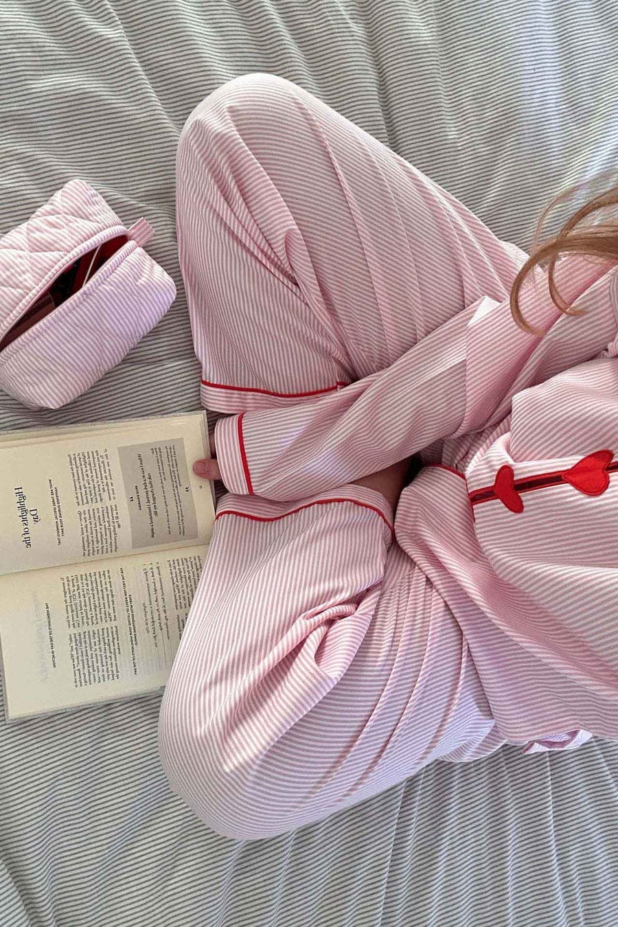 Jade Women's Pyjama Set | Heart Button Design, Comfortable Fabric 5