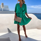 Jade Women's Wrap Dress | Lightweight Fabric, Elegant Maxi Design 3