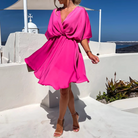Jade Women's Wrap Dress | Lightweight Fabric, Elegant Maxi Design 7