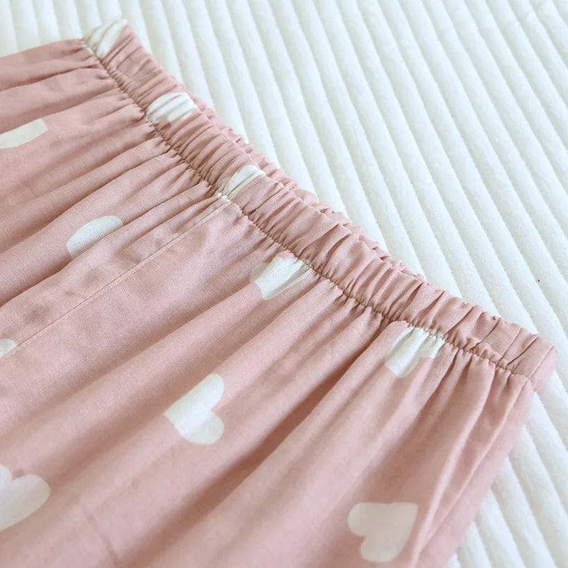 Jasmine Women's Pyjamas Set | Cozy Heart Print, Long Sleeve 4