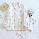 Jasmine Women's Pyjamas Set | Cozy Heart Print, Long Sleeve 6