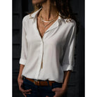 Kara Women's Blouse | Lightweight Long Sleeve, Classic Button-Up 0