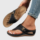 Kara Women's Sandals | Orthopedic Support, Slip-On Design 0