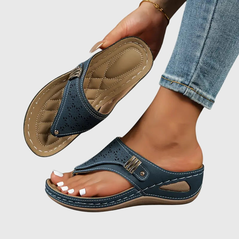 Kara Women's Sandals | Orthopedic Support, Slip-On Design 2