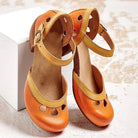 Lara Women's Sandals | Orthopedic Leather, Low Heel Comfort 3