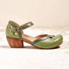 Lara Women's Sandals | Orthopedic Leather, Low Heel Comfort 4