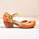 Lara Women's Sandals | Orthopedic Leather, Low Heel Comfort 7