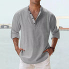 Lino Men's Long Sleeve T-Shirt | Soft Cotton Blend, Casual 3