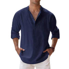 Lino Men's Long Sleeve T-Shirt | Soft Cotton Blend, Casual 5