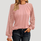 Luna Women's Blouse | Soft Fabric, Long Sleeve Smart Casual Top 0