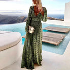Luna Women's Maxi Dress | Lightweight Fabric, Bohemian Summer Style 0