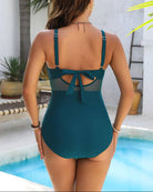 Luna Women's One Piece Swimsuit | Tummy Control, Adjustable Straps 4