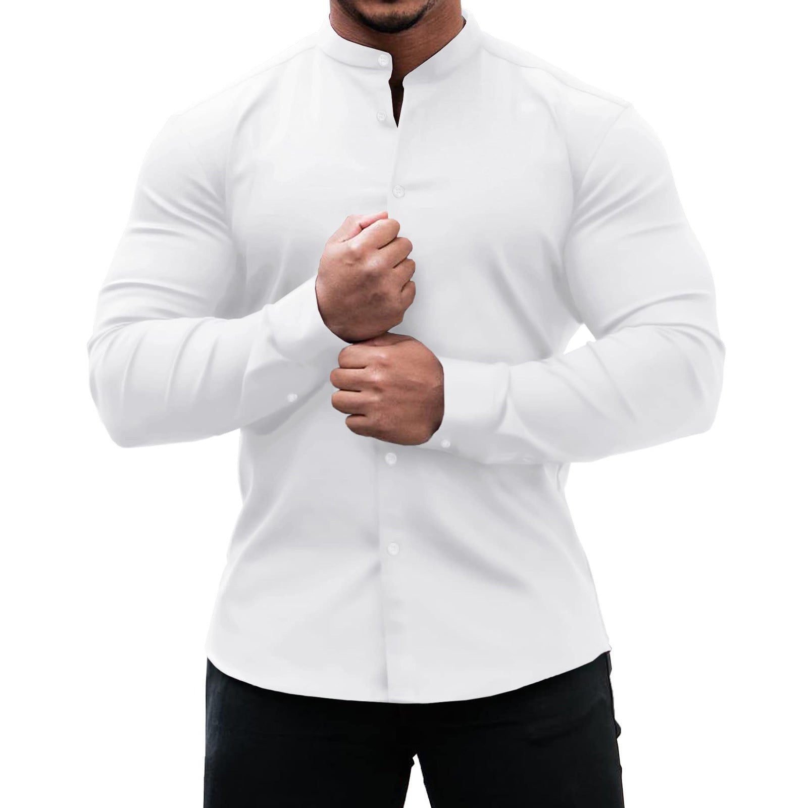 Maverick Men's Long Sleeve Shirt | Slim Fit, Lightweight Fabric 0