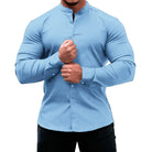 Maverick Men's Long Sleeve Shirt | Slim Fit, Lightweight Fabric 6