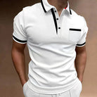 Max Men's Long Sleeve Polo Shirt | Premium Cotton Blend, Casual 0