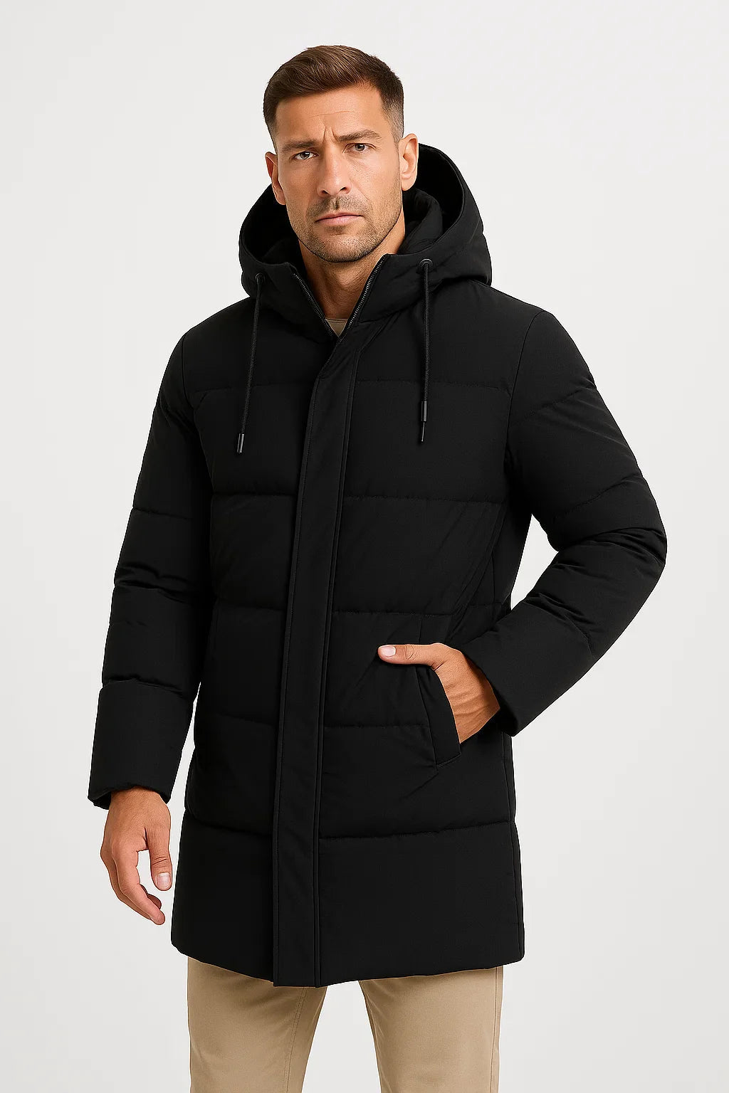Max Men's Puffer Jacket | Waterproof Insulated Winter Coat 0