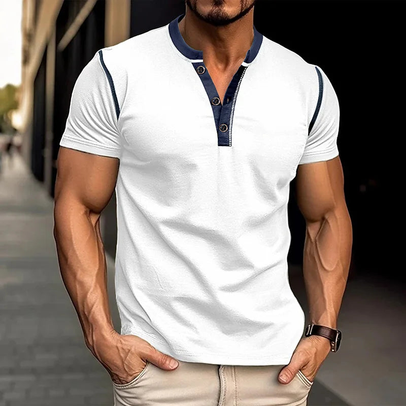 Max Men's T Shirt | Color Block Design, Comfortable Fit 5