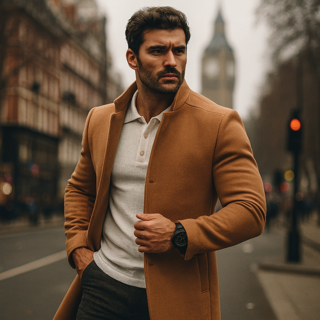 Max Men's Winter Coat | Minimalist Design, Tailored Fit 1