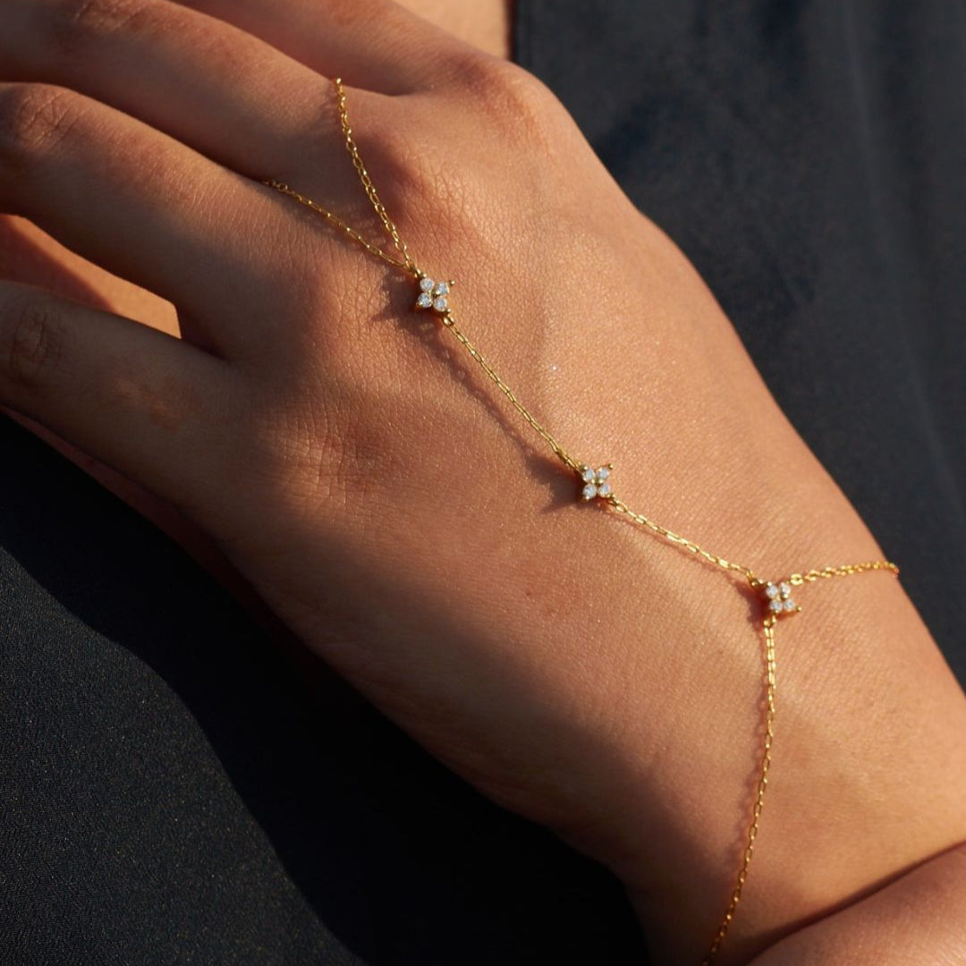 Mia Women's Bracelet | 18k Gold Plated Minimalist Design 0