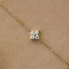 Mia Women's Bracelet | Silver Bracelet for Women with 18K Gold Plating and Zircon Crystal 4