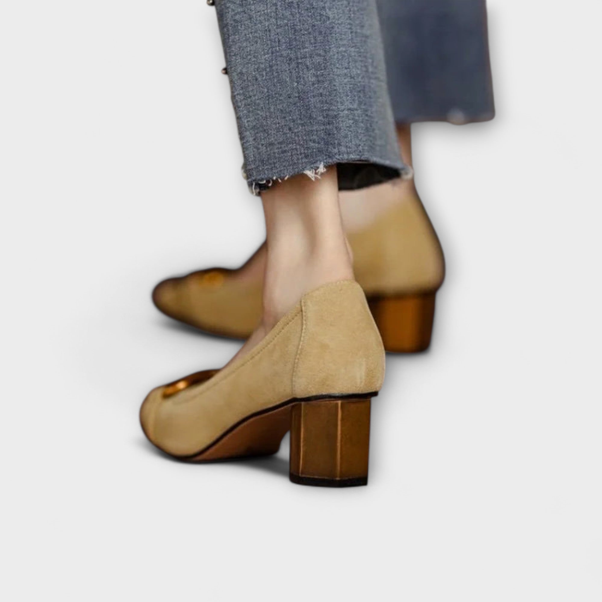 Mila Women's High Heels | Comfortable Closed Toe Design 2