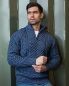 Milo Men's Half Zip Jumper | Classic Knitted Style, Comfortable Fit 0