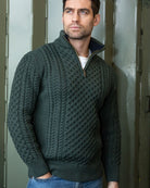 Milo Men's Half Zip Jumper | Classic Knitted Style, Comfortable Fit 2