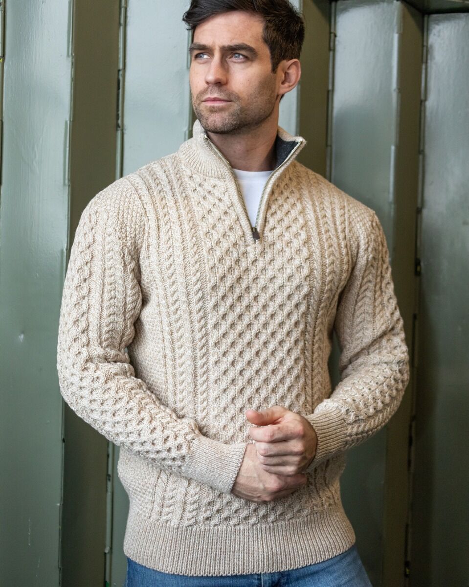 Milo Men's Half Zip Jumper | Classic Knitted Style, Comfortable Fit 4
