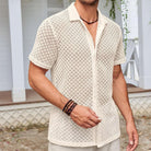 Milo Men's Mesh Shirt | Lightweight Breathable Fabric, Short Sleeve Casual 0